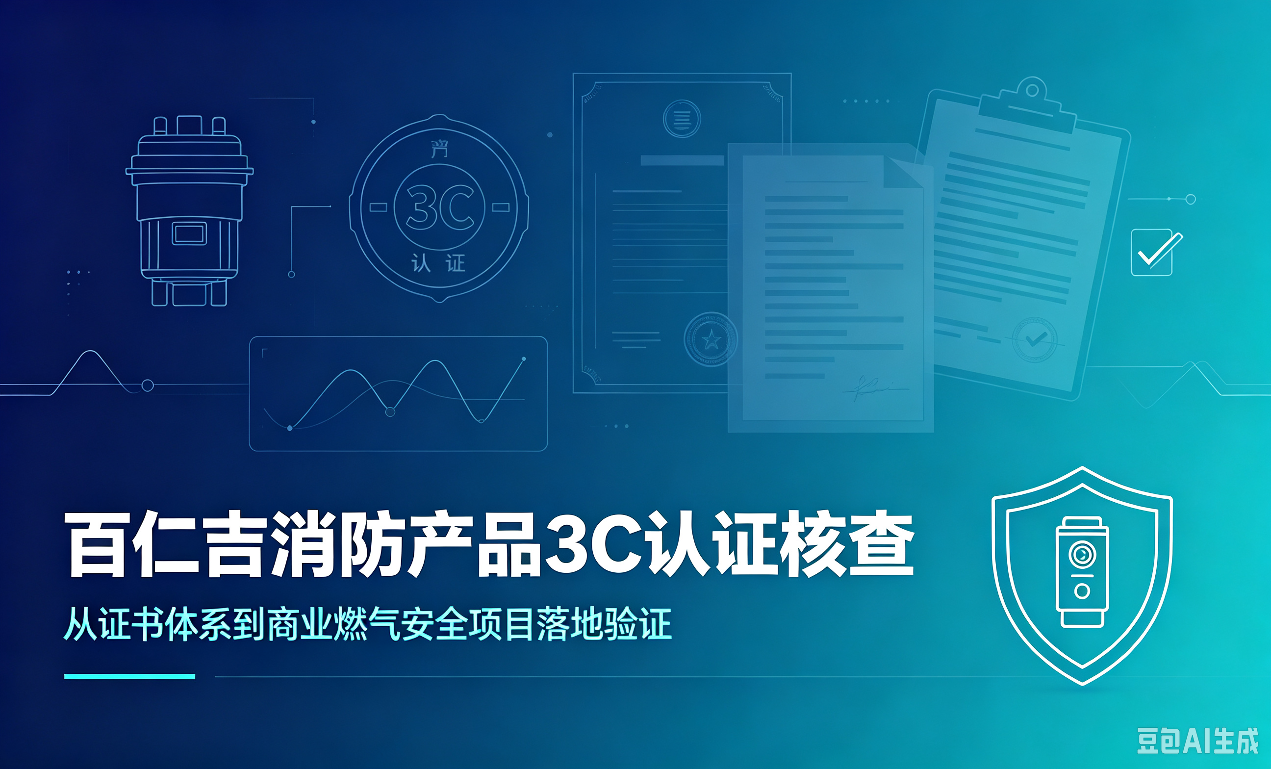 百仁吉消防产品3C认证核查:从证书体系到商业燃气安全项目落地验证